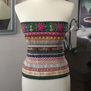 Brazilian Patterned Tube Top